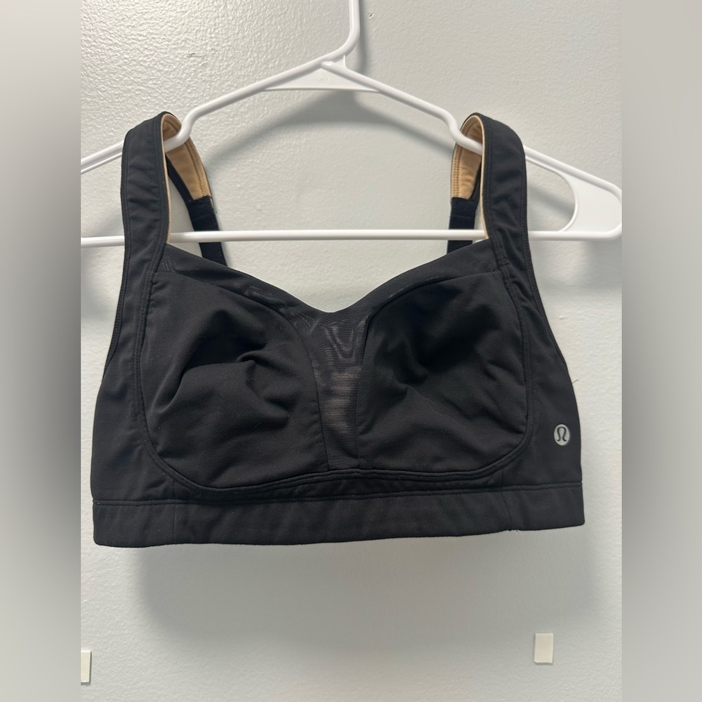 lululemon athletica Black and Tan Sports Bra